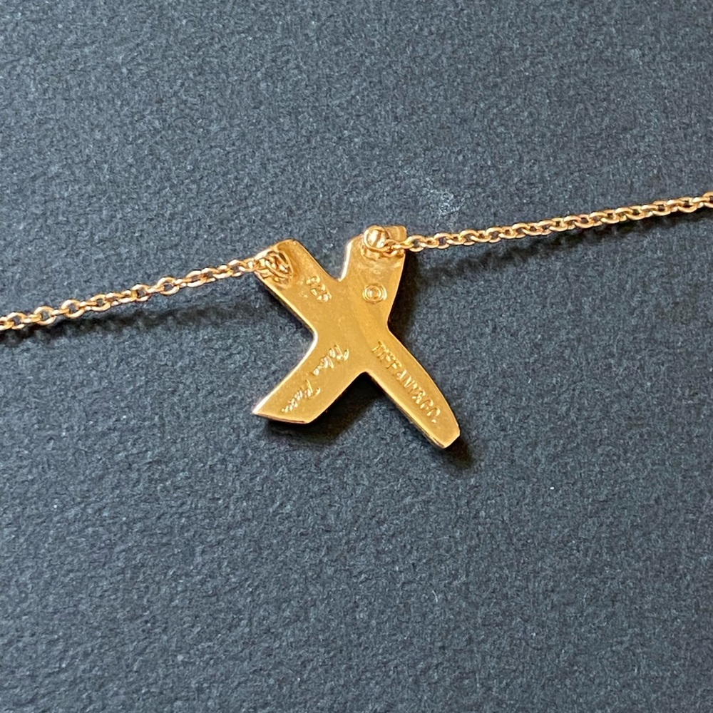 Tiffany X Necklace - Picture 2 of 4